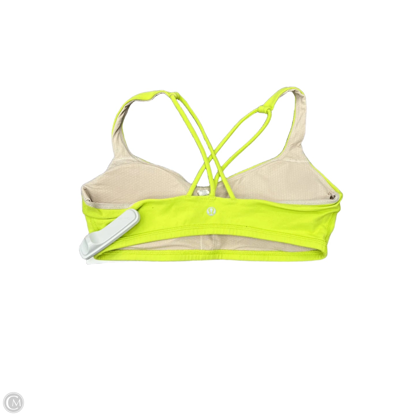 Athletic Bra By Lululemon In Green, Size: 10