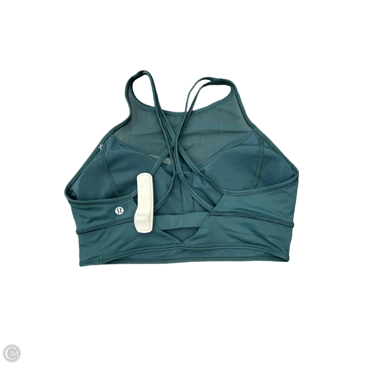 Athletic Bra By Lululemon In Teal, Size: 10