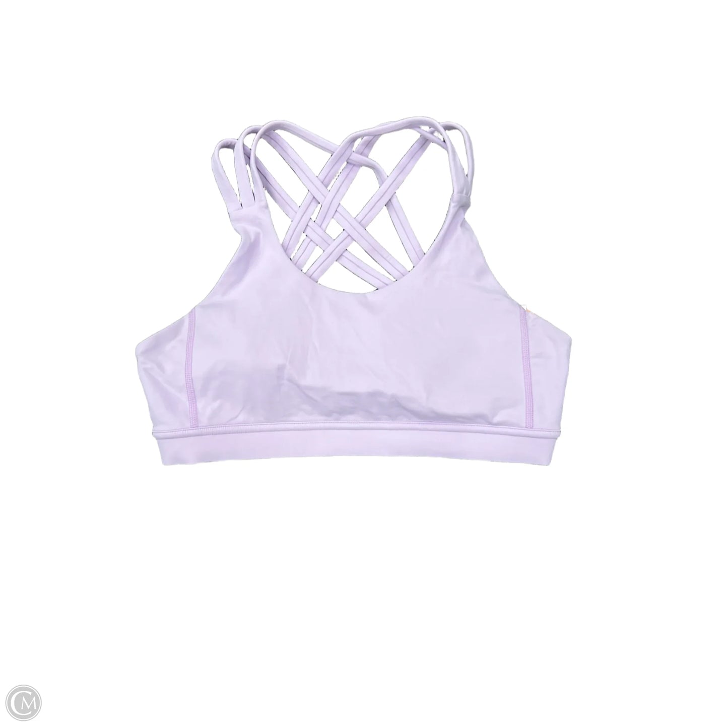 Athletic Bra By Lululemon In Purple, Size: 10