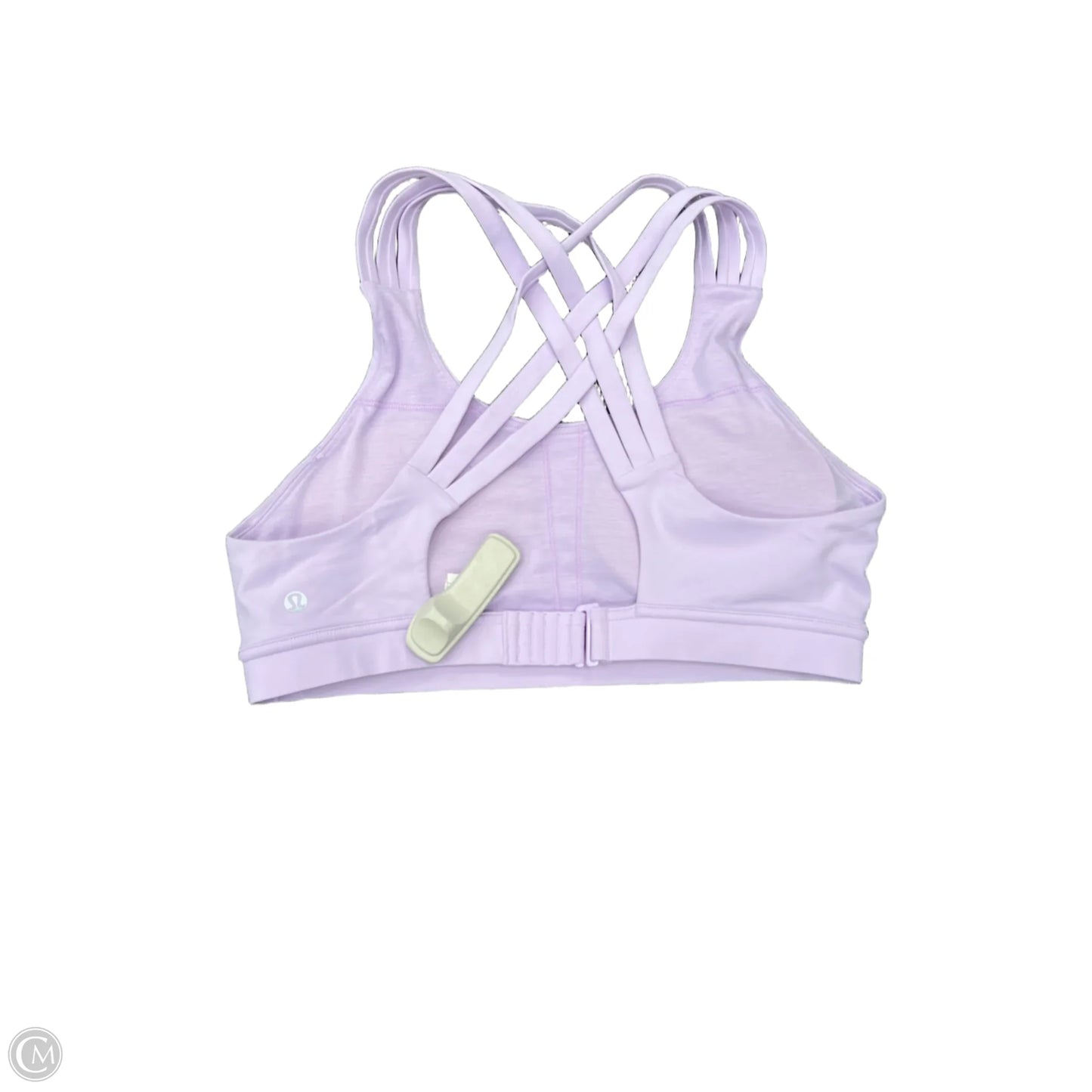 Athletic Bra By Lululemon In Purple, Size: 10