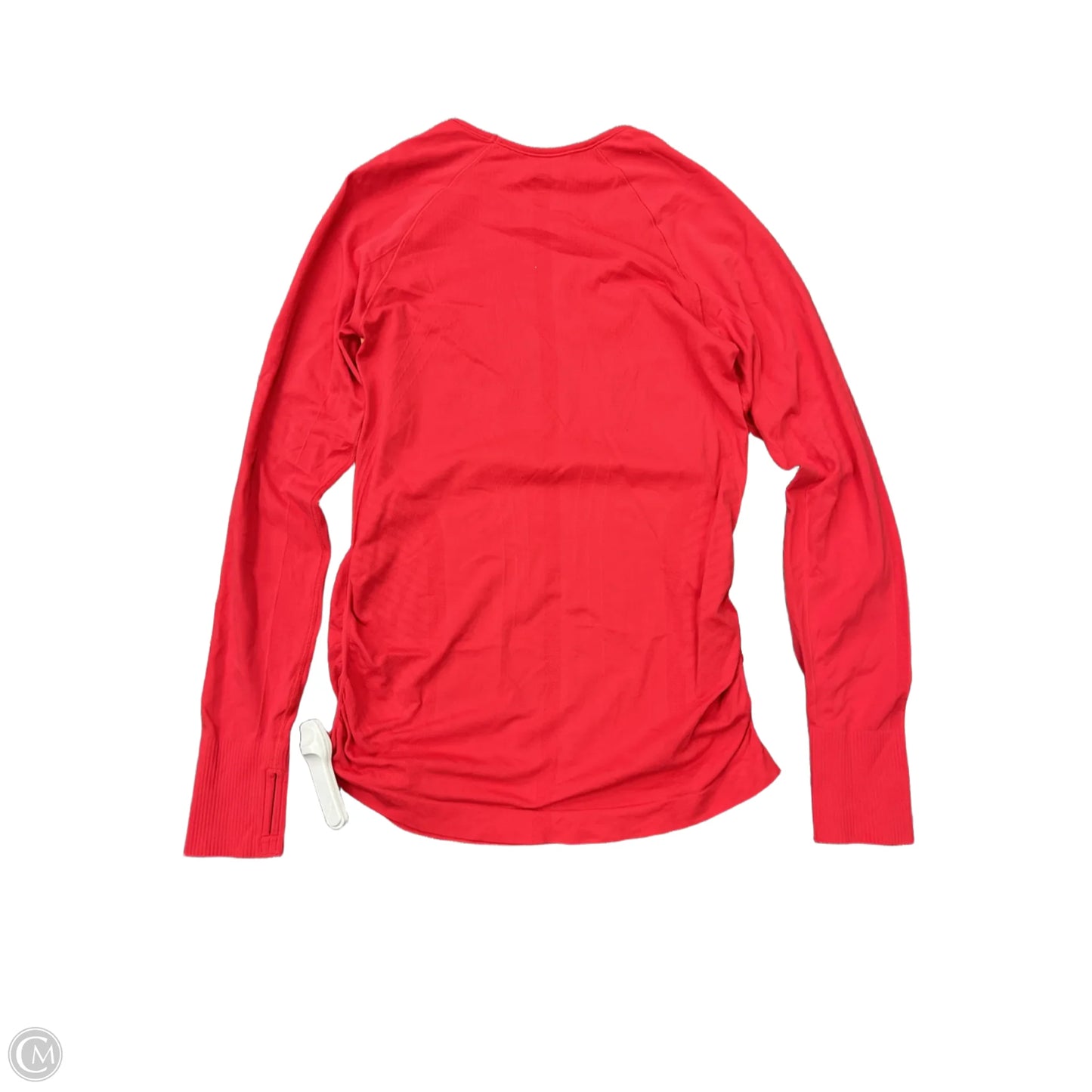 Athletic Top Long Sleeve Crewneck By Athleta In Red, Size: M