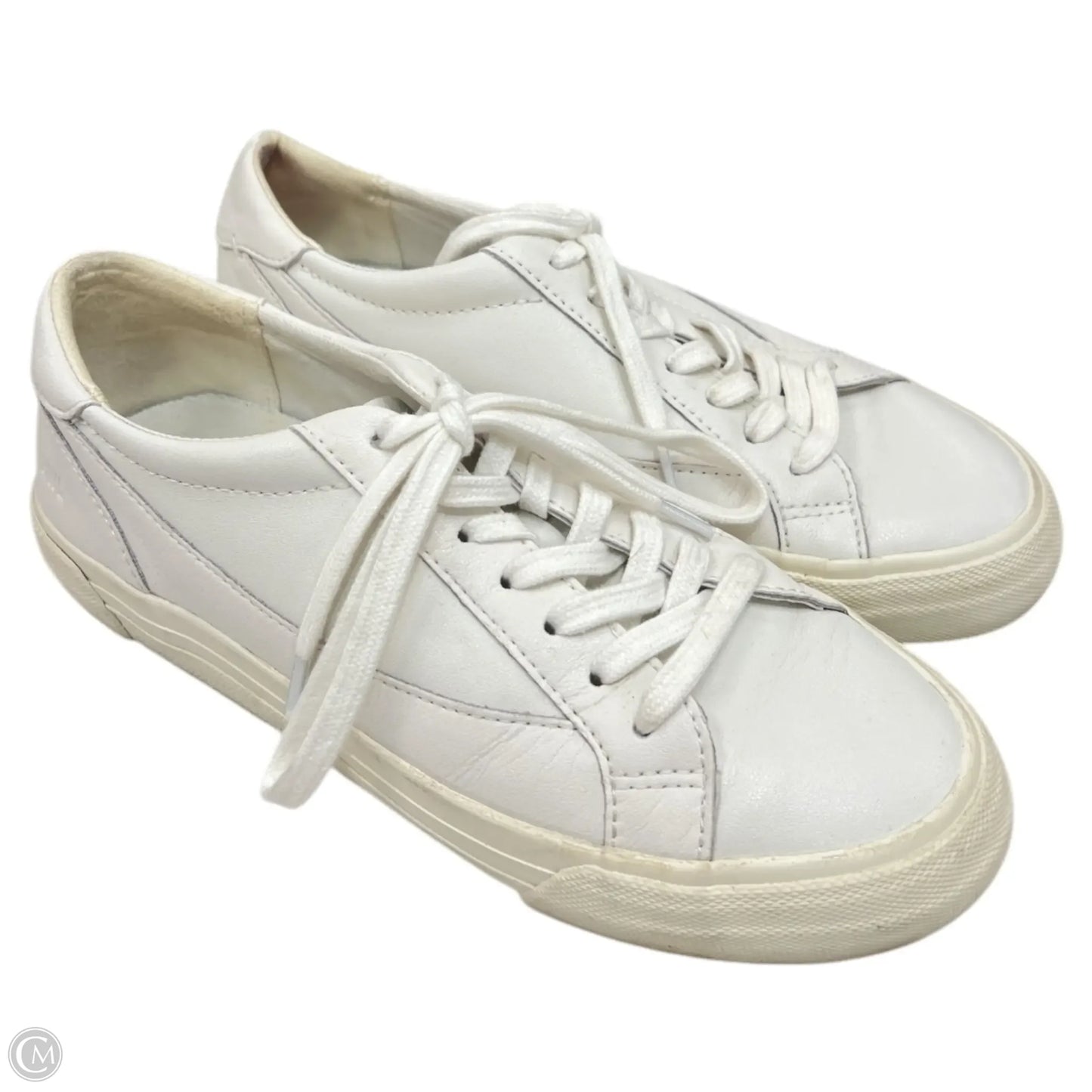 Shoes Sneakers By Madewell In White, Size: 7.5