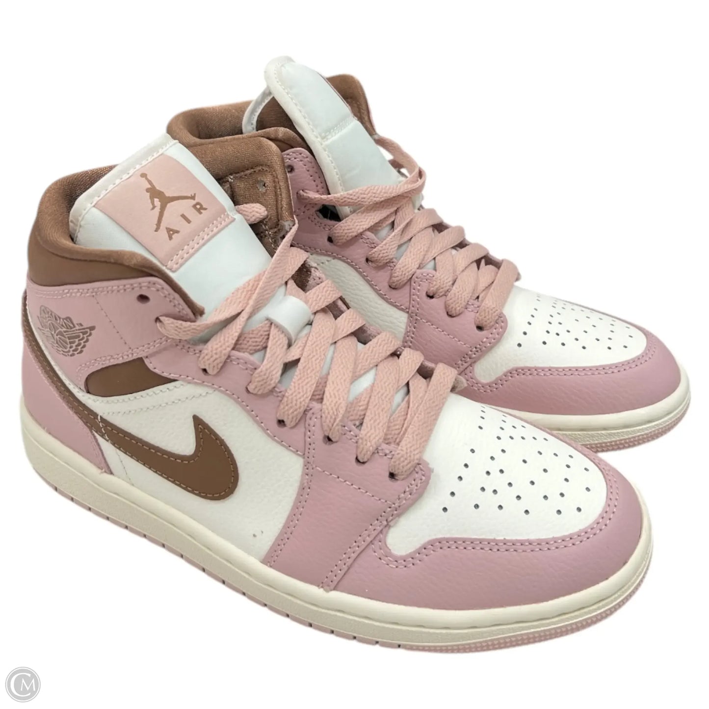 Shoes Sneakers By Nike In Pink & Tan, Size: 7