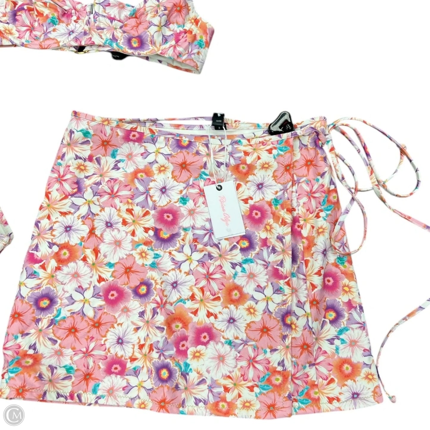 Swimsuit 3pc By Cma In Floral Print, Size: S