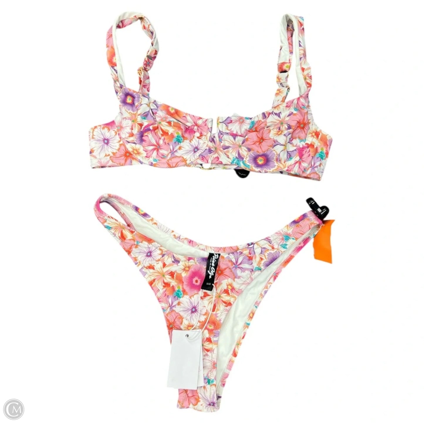 Swimsuit 3pc By Cma In Floral Print, Size: S