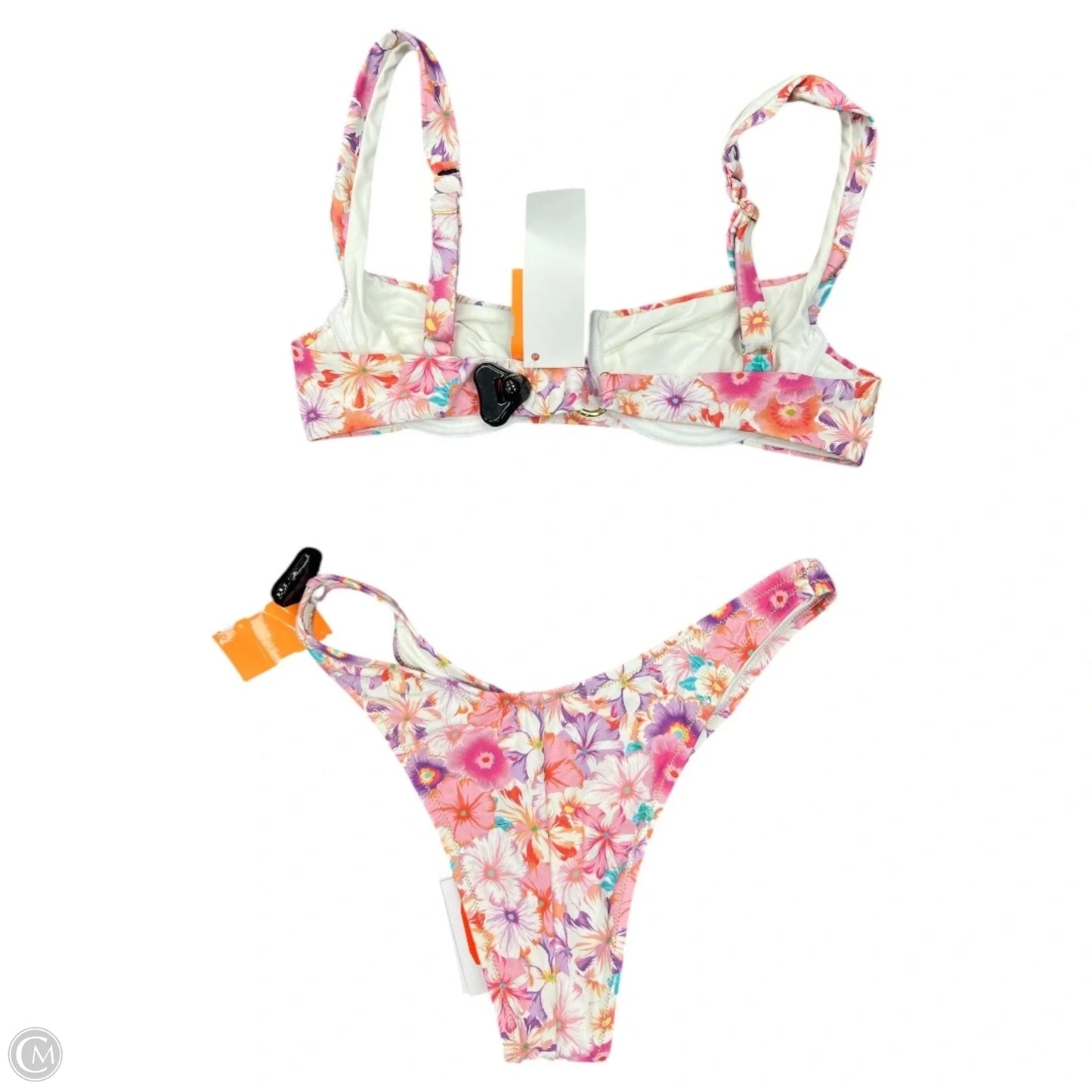 Swimsuit 3pc By Cma In Floral Print, Size: S