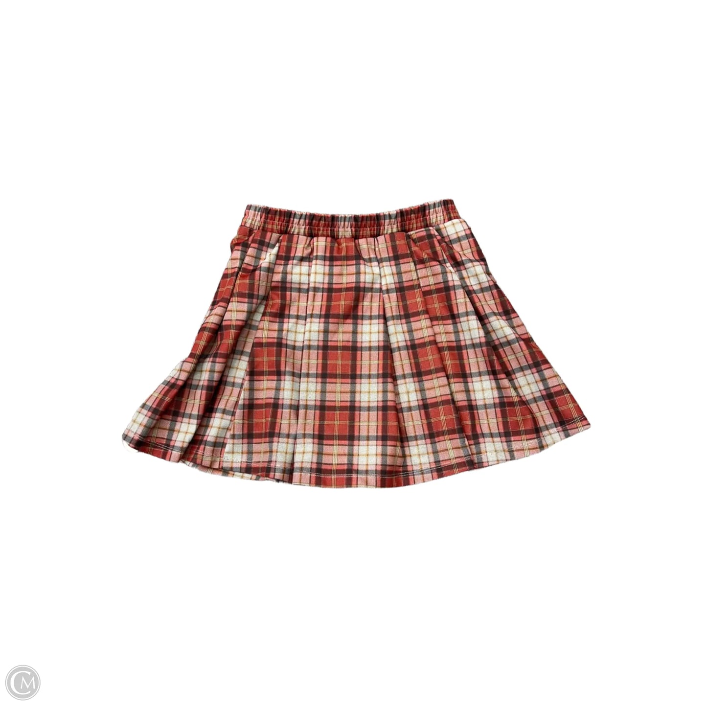 Athletic Skirt By Clothes Mentor In Plaid Pattern, Size: S