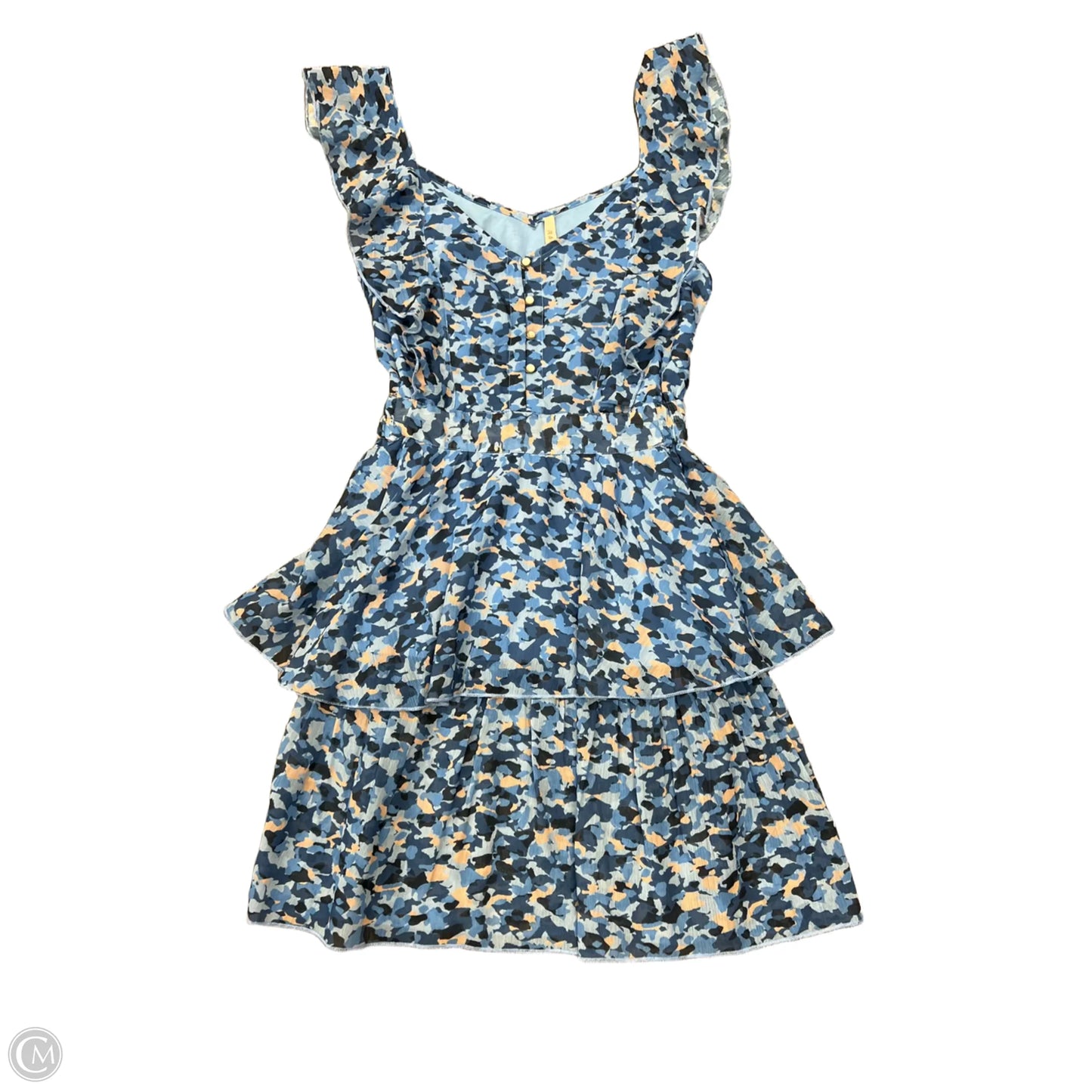 Dress Party Midi By Cma In Blue, Size: S