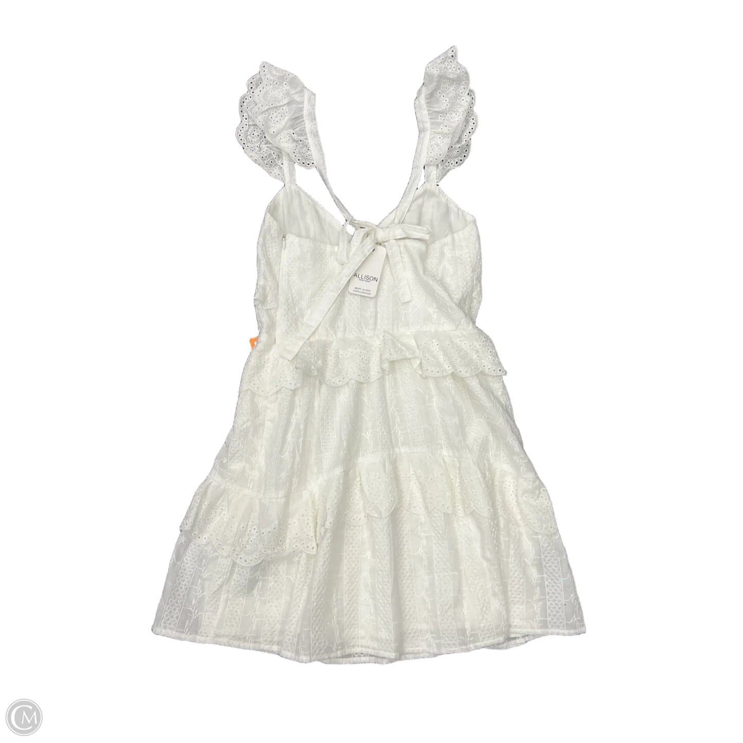 Dress Party Midi By Clothes Mentor In White, Size: Xs