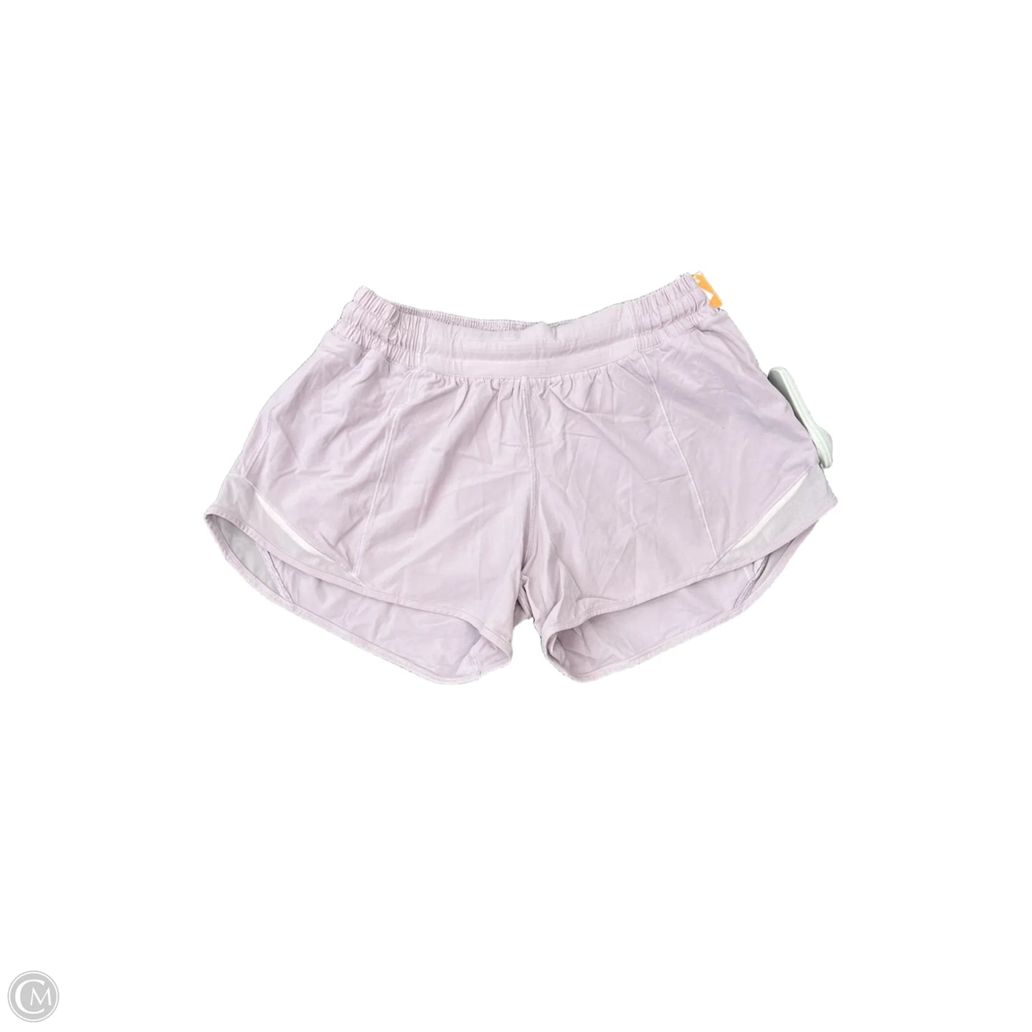 Athletic Shorts By Lululemon In Pink, Size: 8