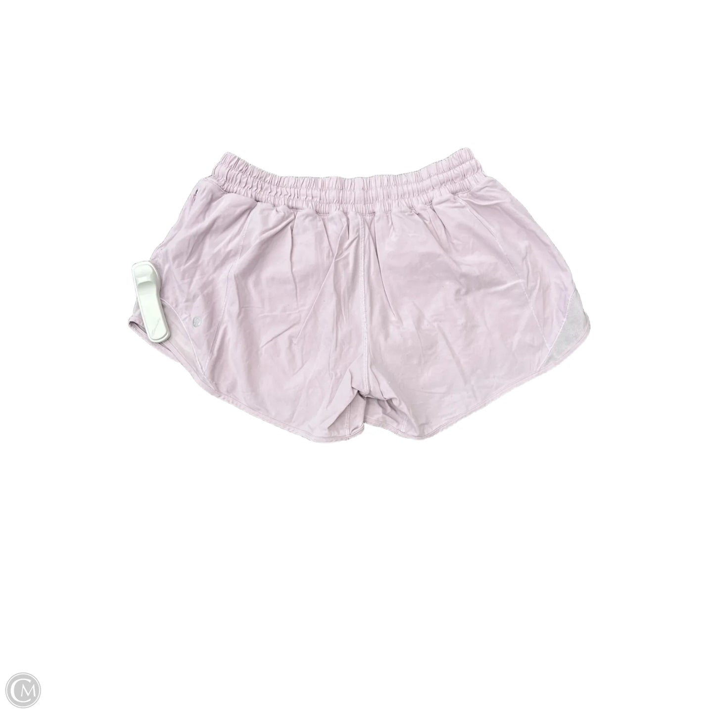 Athletic Shorts By Lululemon In Pink, Size: 8