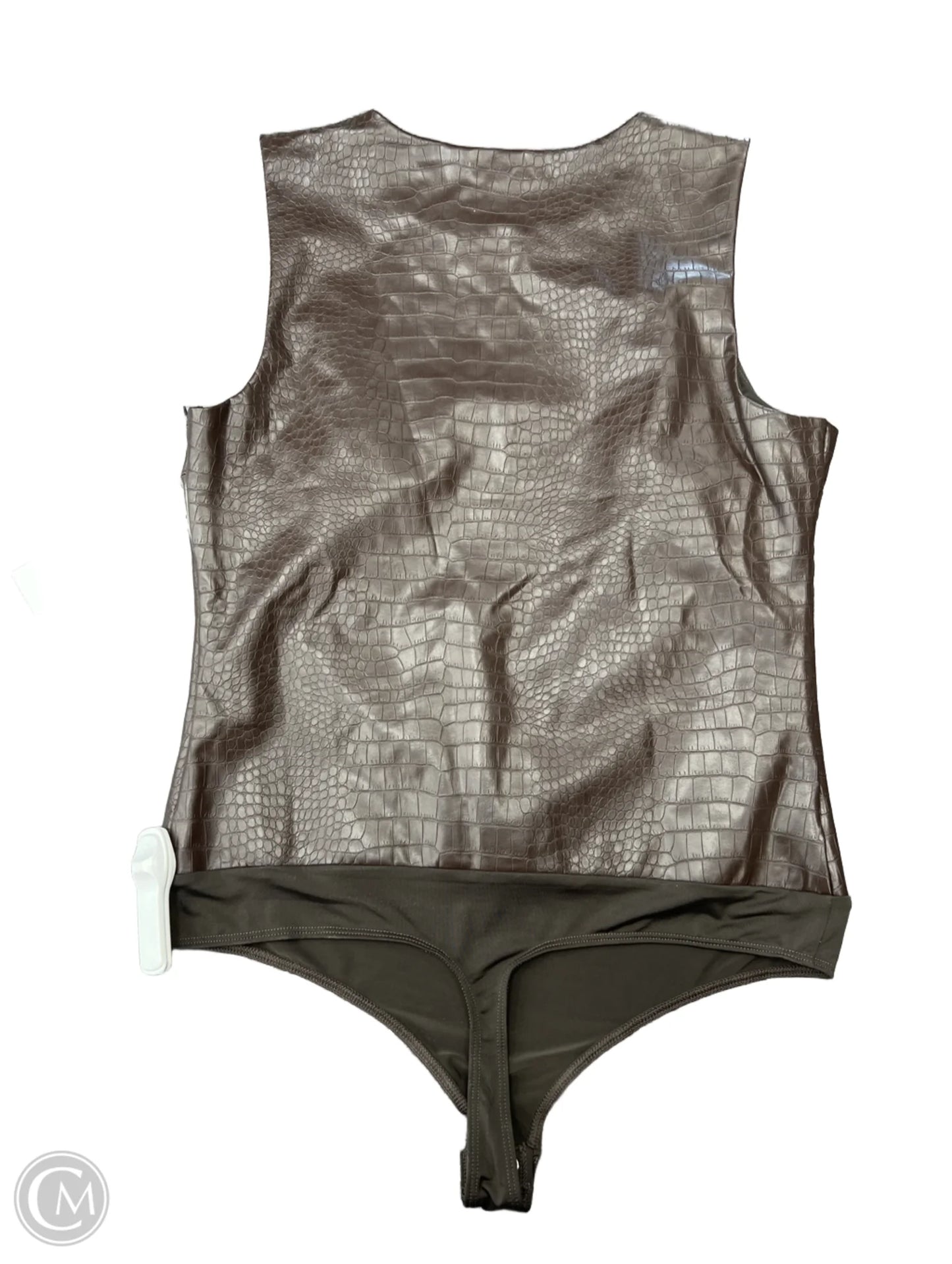 Bodysuit By Express In Brown, Size: L