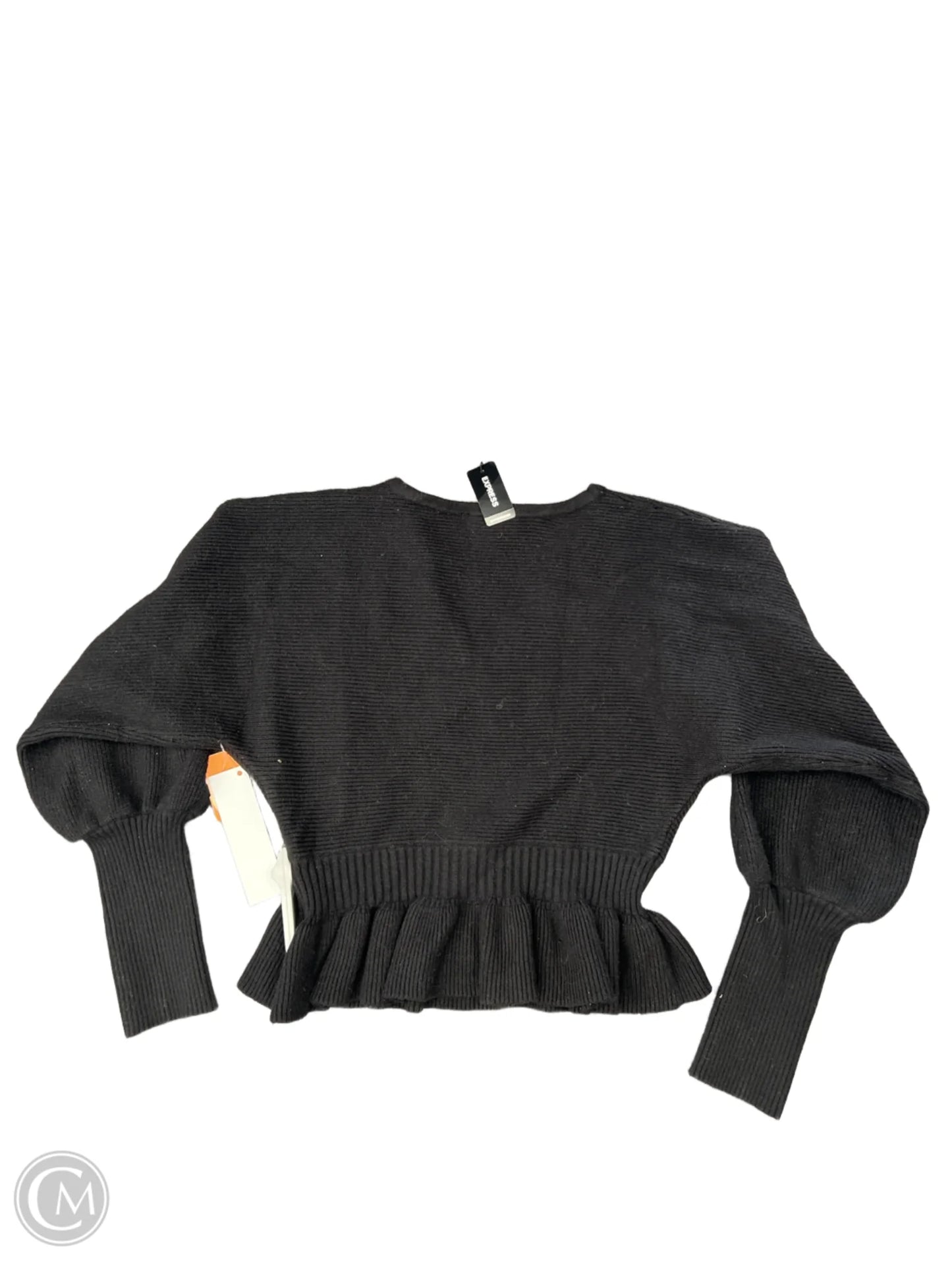 Sweater By Express In Black, Size: S