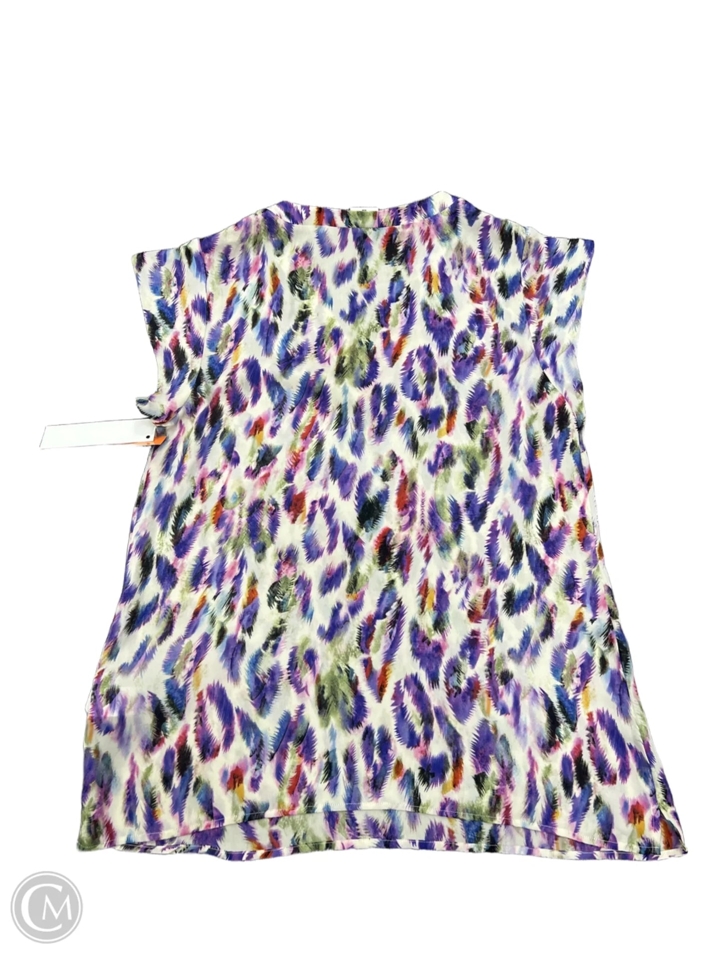 Top Sleeveless By Cabi In Multi-colored, Size: M