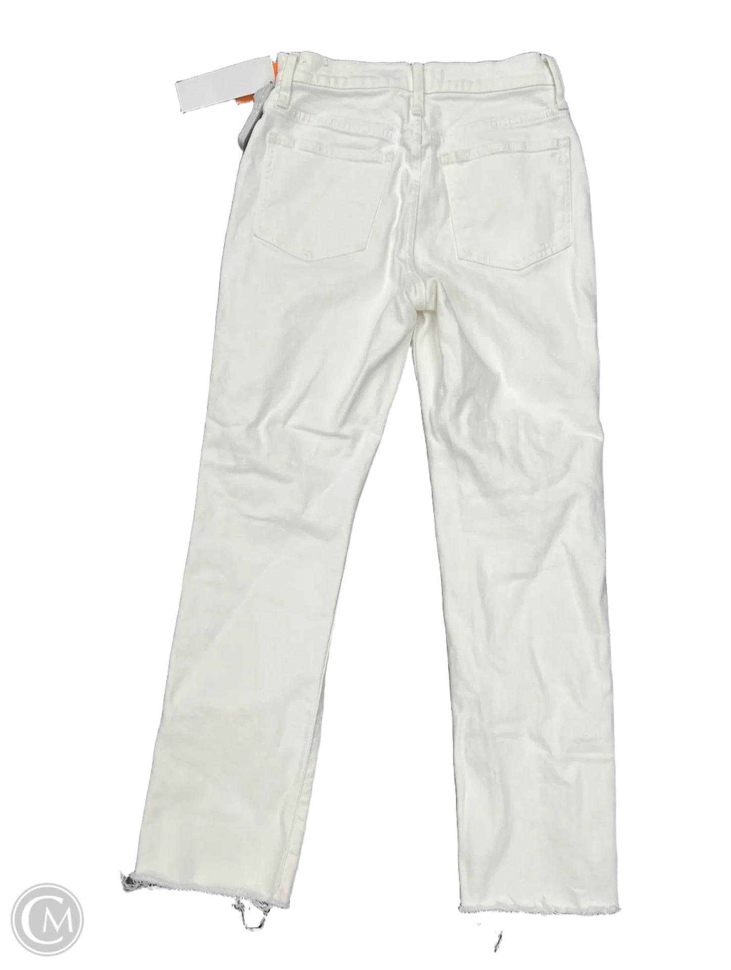 Jeans Straight By Madewell In White, Size: 0