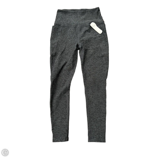 Athletic Leggings By Beyond Yoga In Grey, Size: M