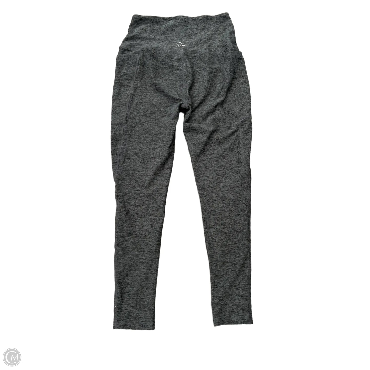 Athletic Leggings By Beyond Yoga In Grey, Size: M