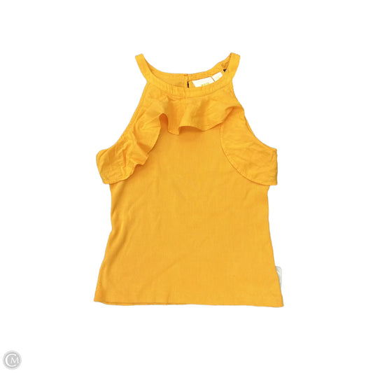 Top Sleeveless By Maeve In Orange, Size: M