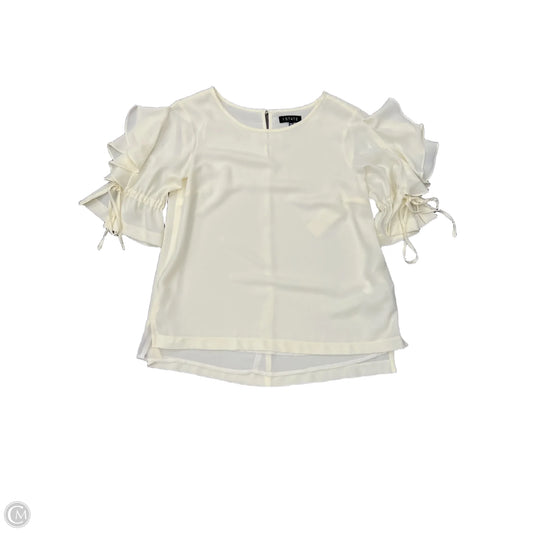 Top Short Sleeve By 1.state In Cream, Size: Xs