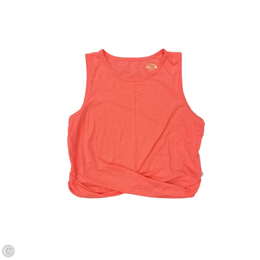 Top Sleeveless Designer By Lilly Pulitzer In Coral, Size: Xl