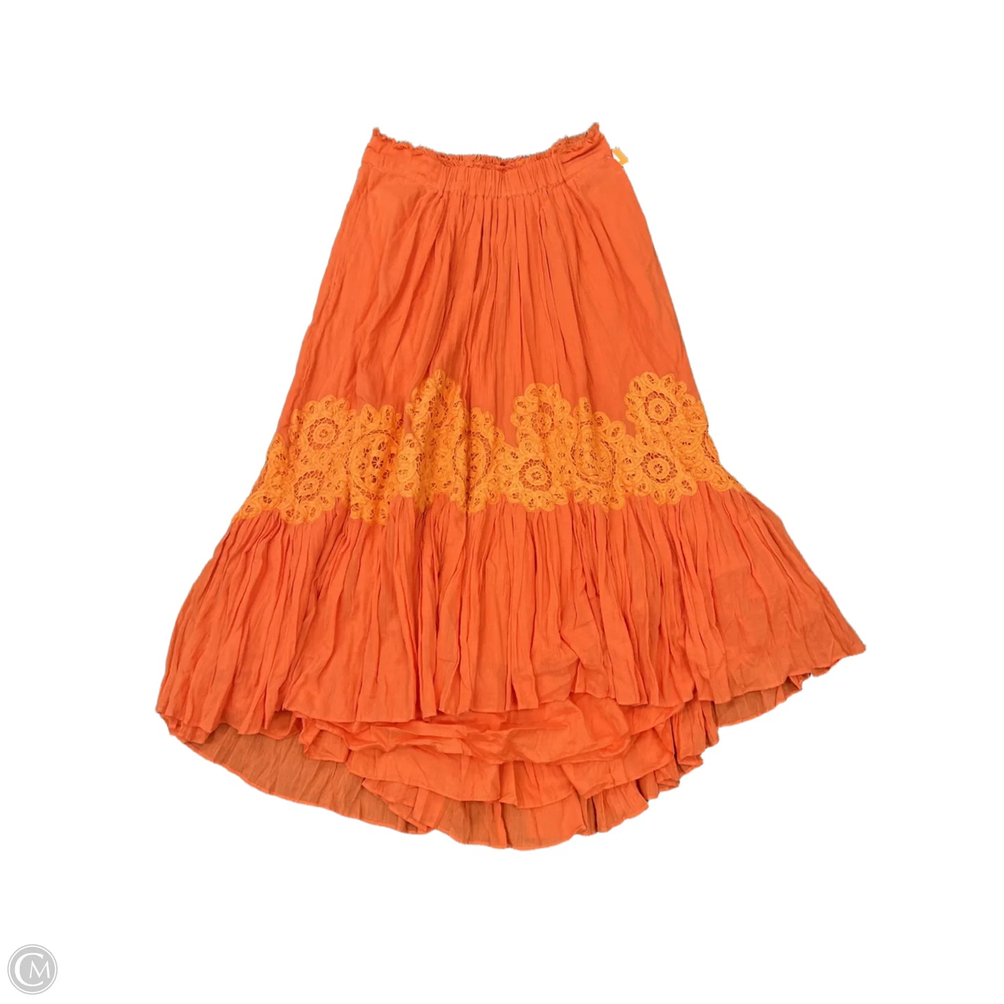 Skirt Maxi By Floreat In Orange, Size: L