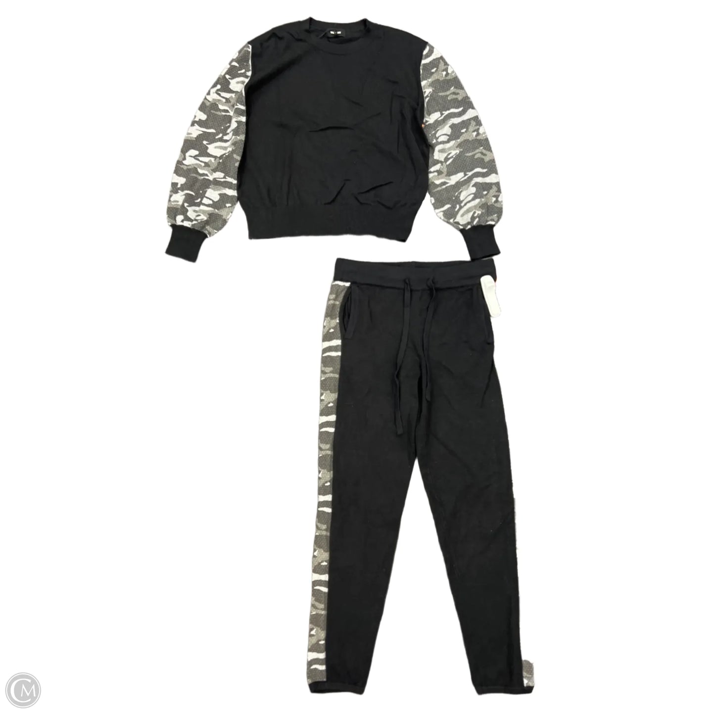 Pants Set 2pc By Cmb In Black, Size: S