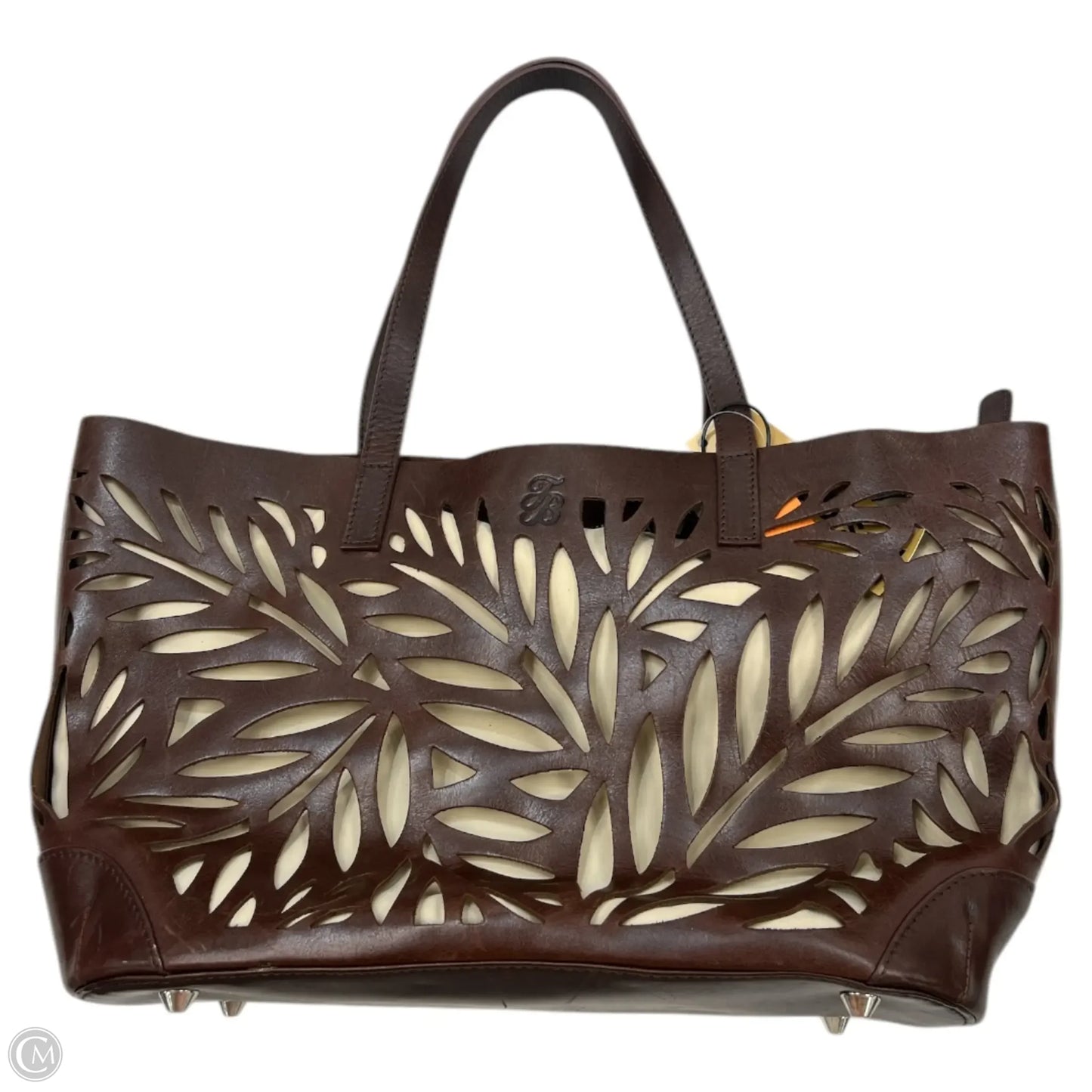 Tote Leather By Tommy Bahama, Size: Medium