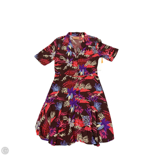 Dress Party Midi By Scotch & Soda In Maroon, Size: S