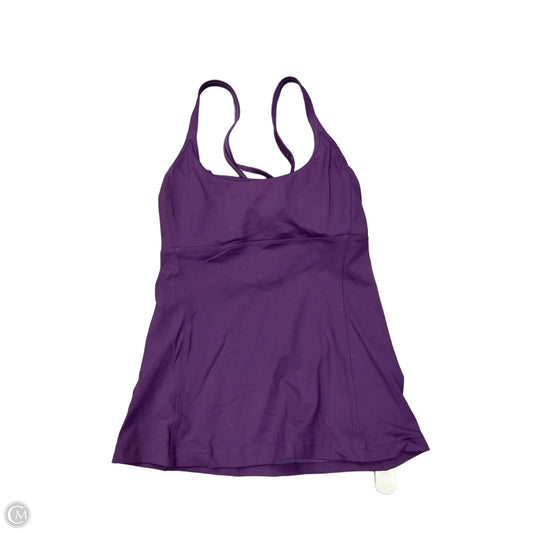 Athletic Tank Top By Alo In Purple, Size: S