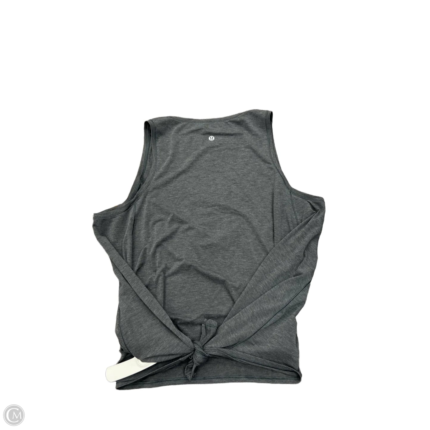 Athletic Tank Top By Lululemon In Grey, Size: 6