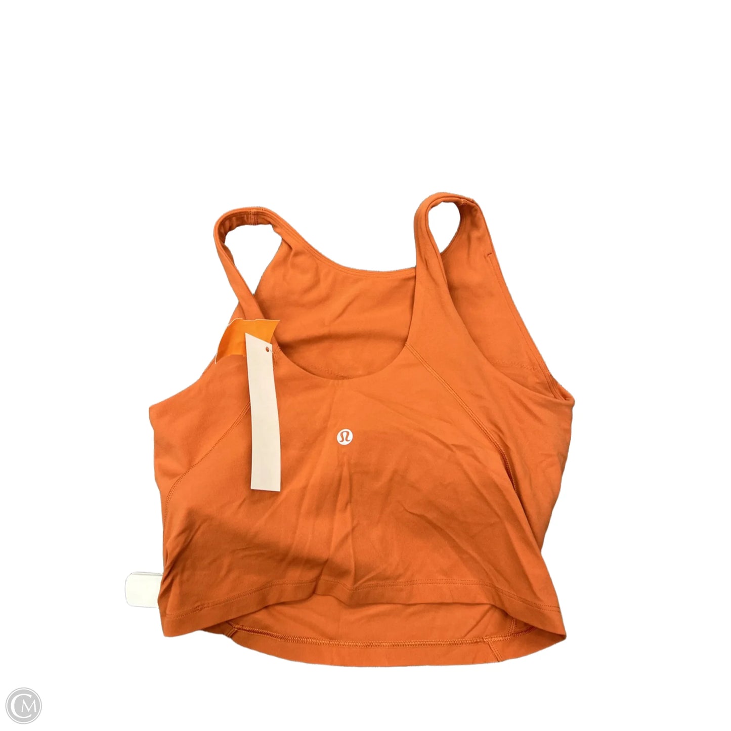 Athletic Tank Top By Lululemon In Orange, Size: 6