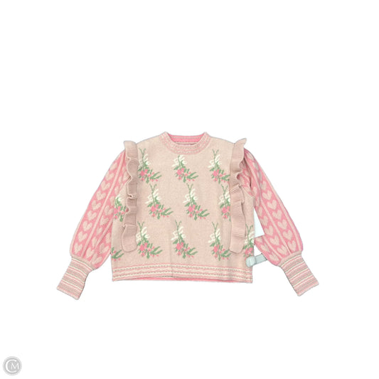 Sweater By Cma In Pink, Size: S