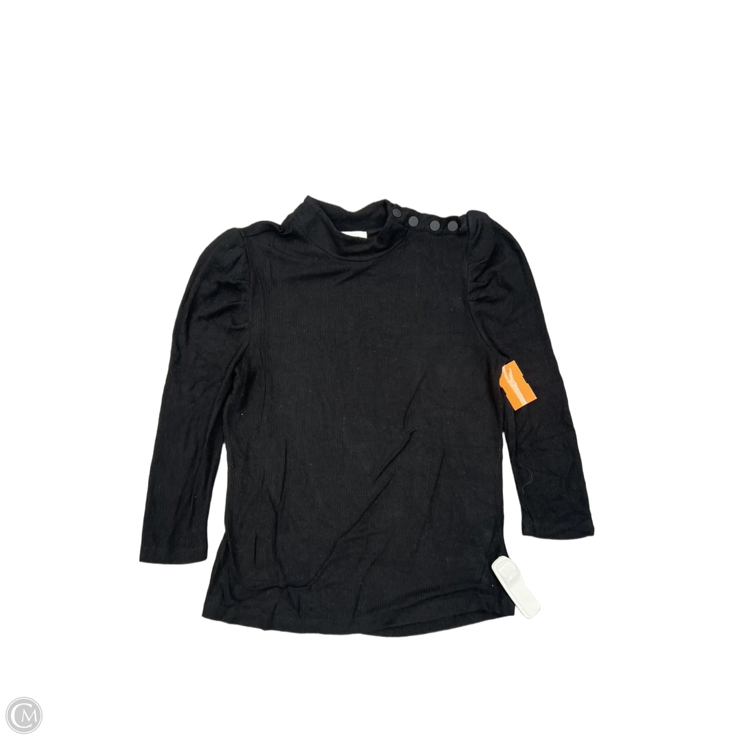 Top Long Sleeve By Evereve In Black, Size: Xs