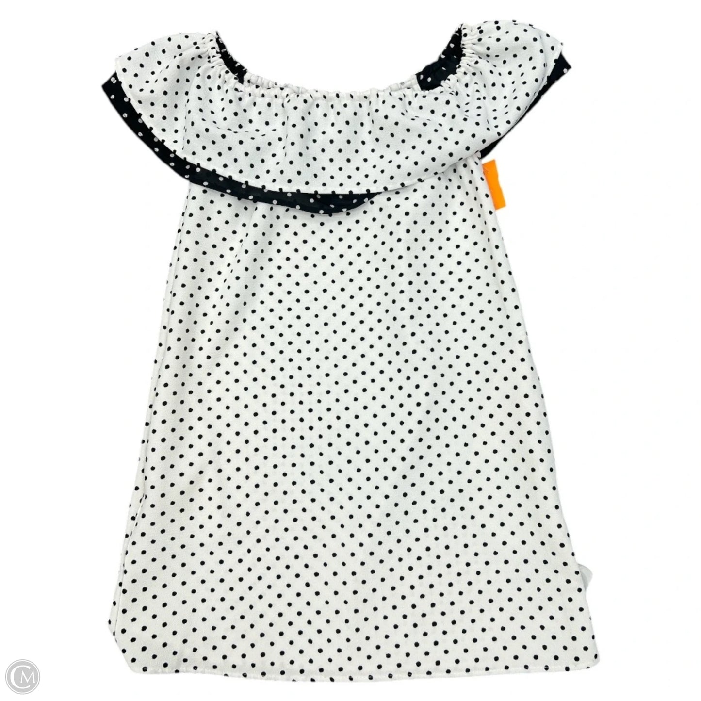 Dress Casual Short By Zara In Polkadot Pattern, Size: Xs