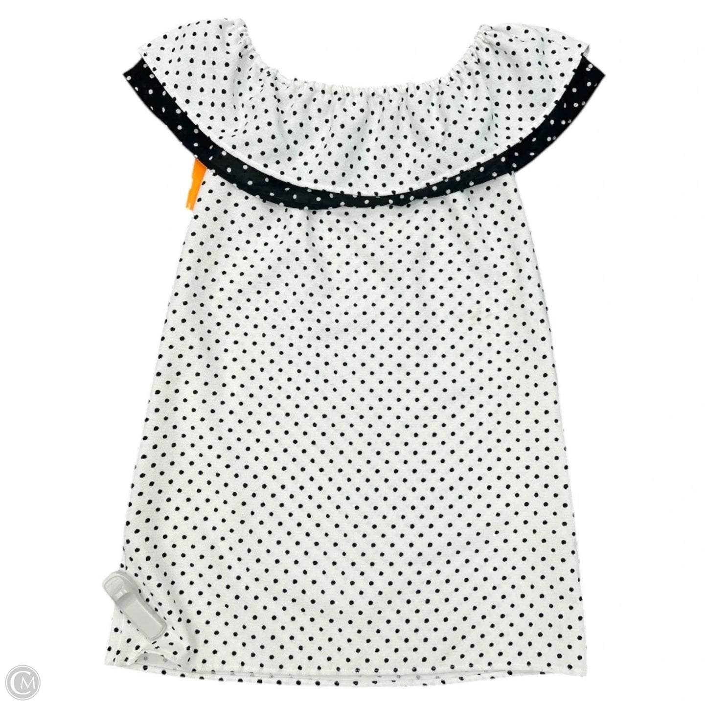 Dress Casual Short By Zara In Polkadot Pattern, Size: Xs