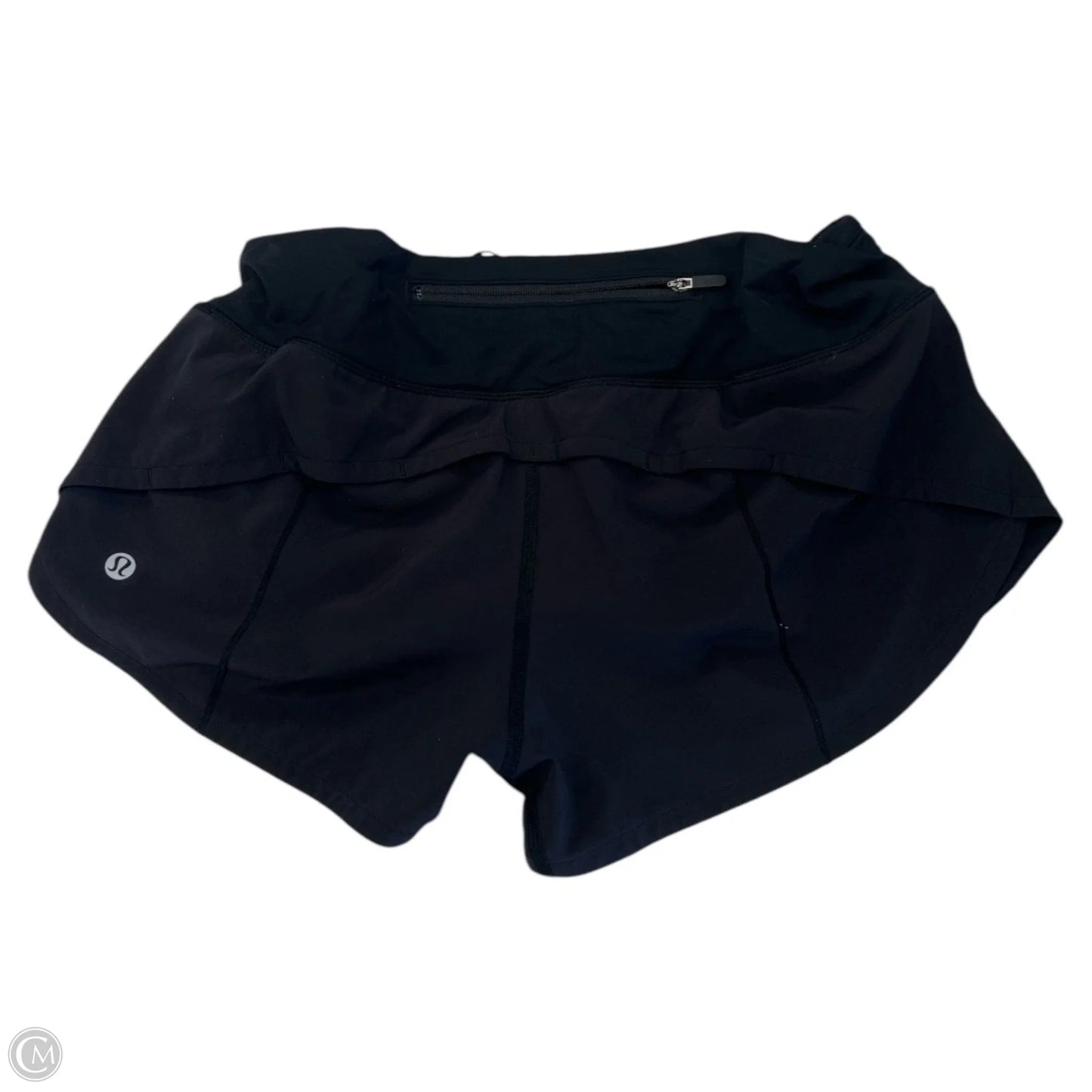 Athletic Shorts By Lululemon In Black, Size: 4