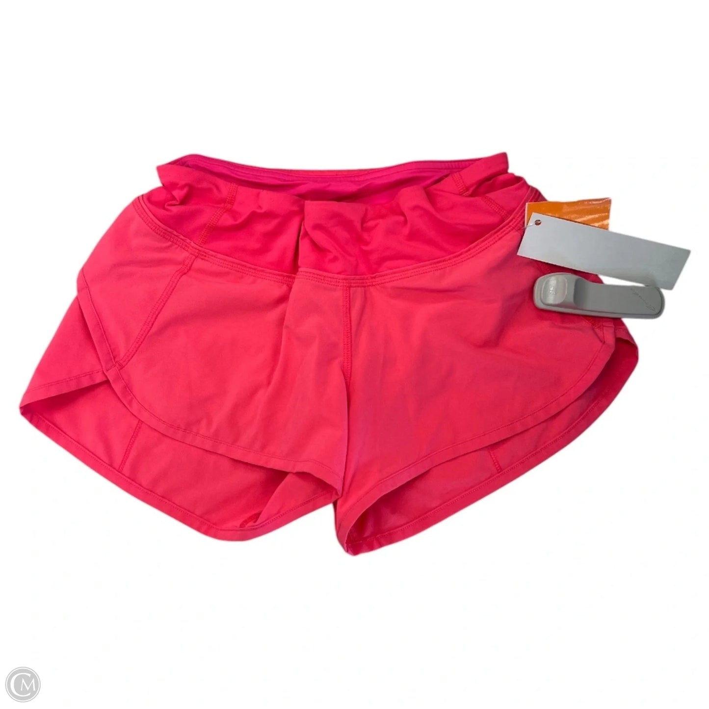 Athletic Shorts By Lululemon In Pink, Size: 2