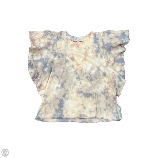 Top Sleeveless By Michael Stars In Tie Dye Print, Size: M