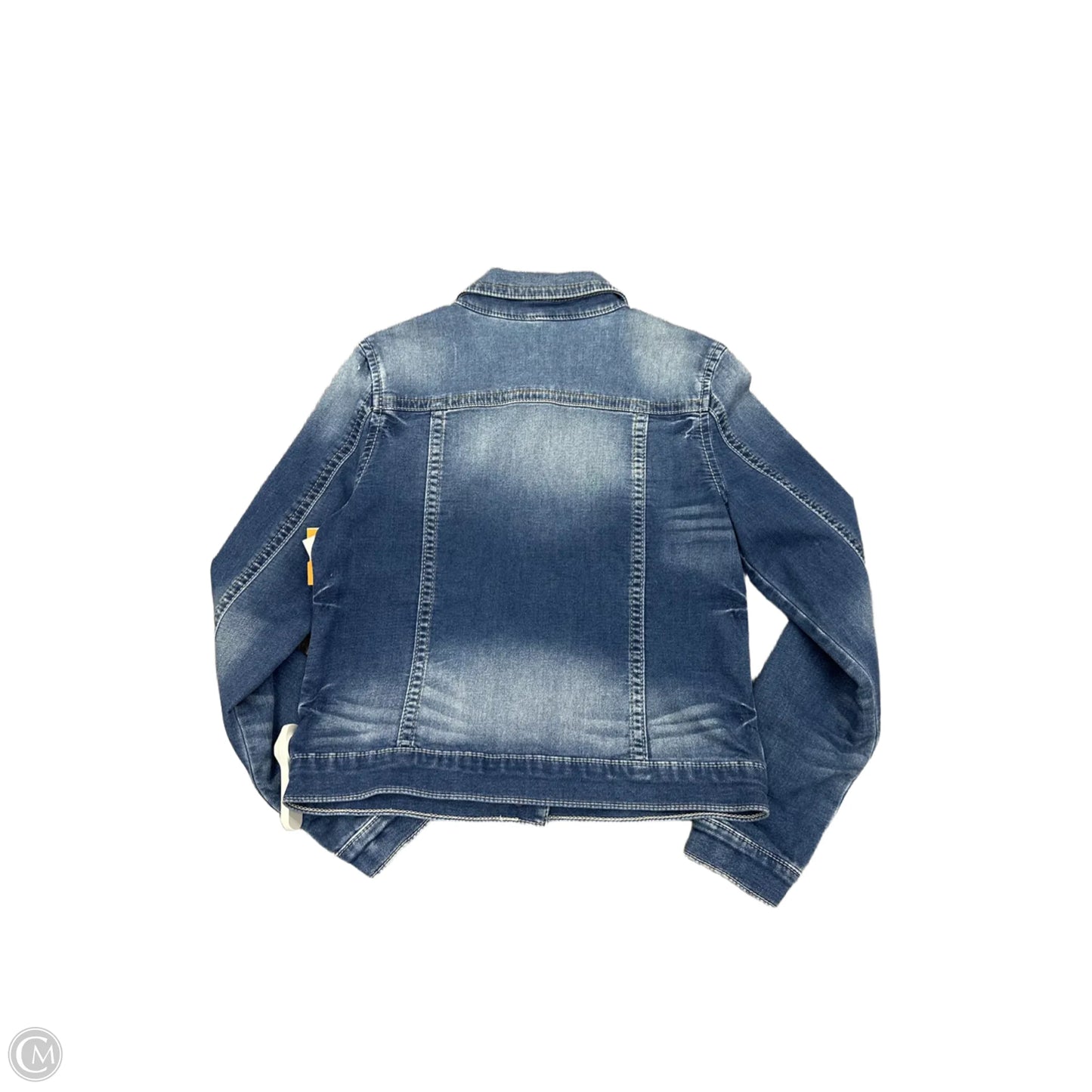 Jacket Denim By Miss Me In Blue, Size: M