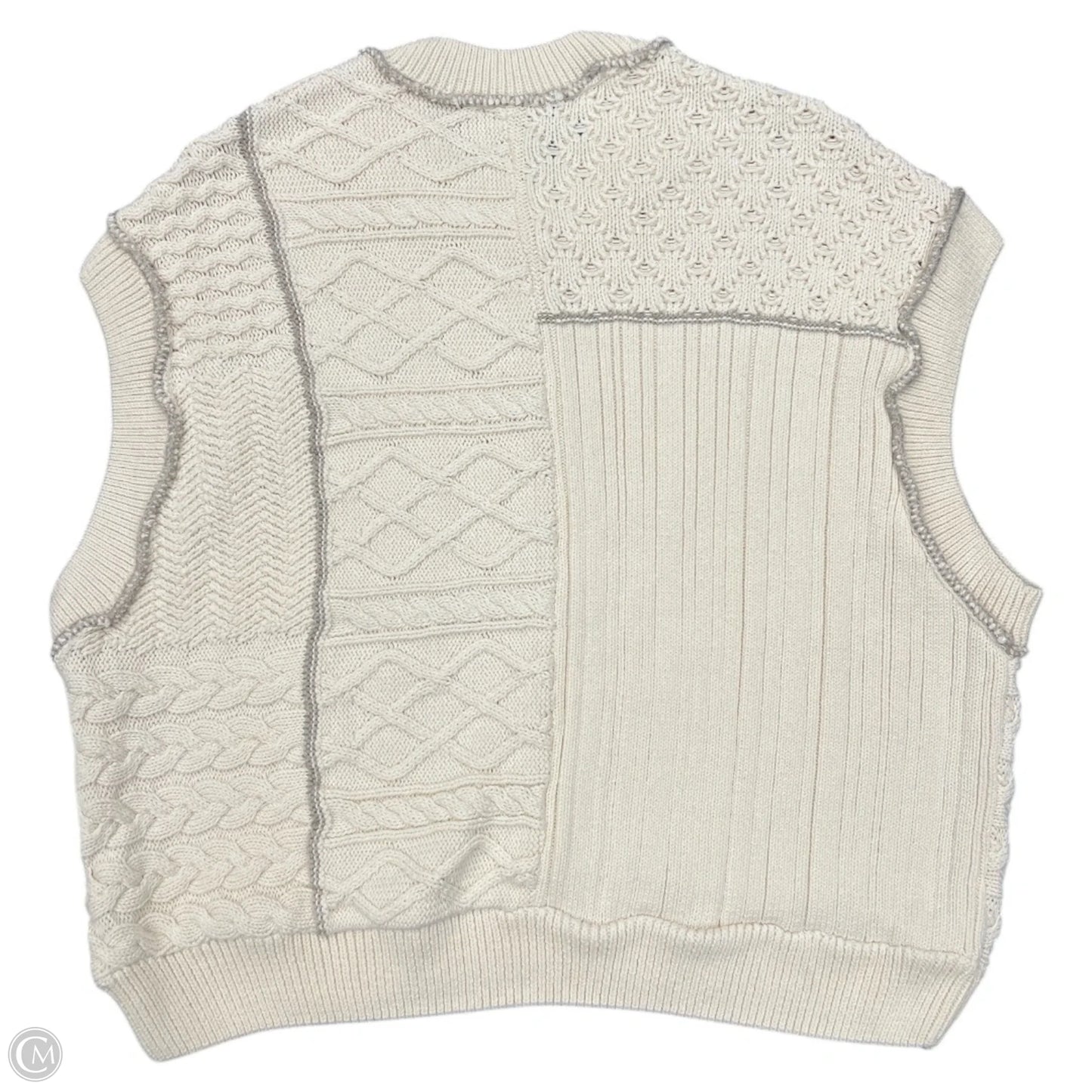 Vest Sweater By Free People In Cream, Size: M