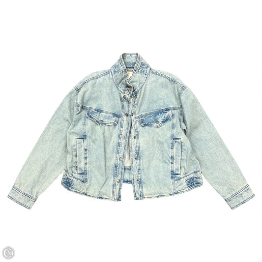 Jacket Denim By We The Free In Blue, Size: M