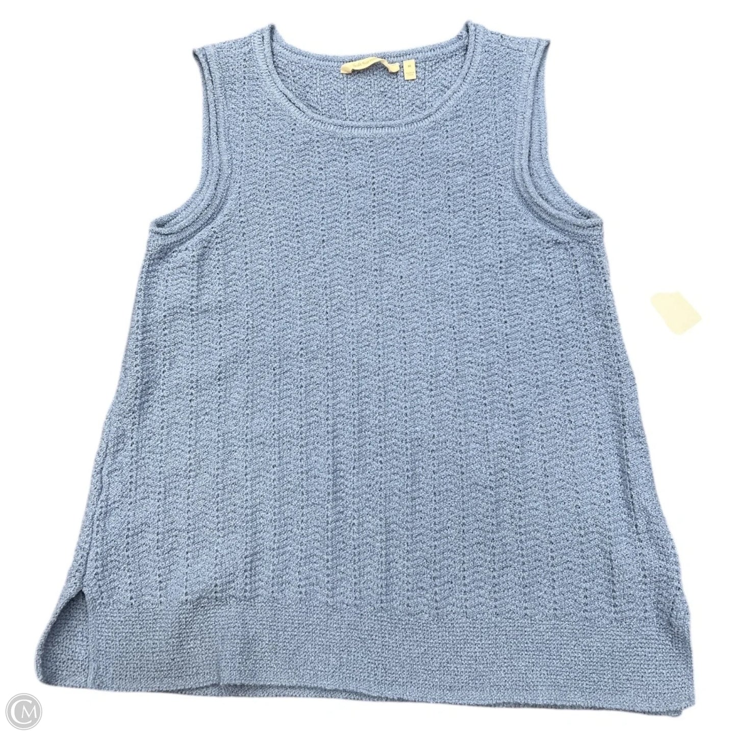 Top Sleeveless By Soft Surroundings In Blue, Size: M