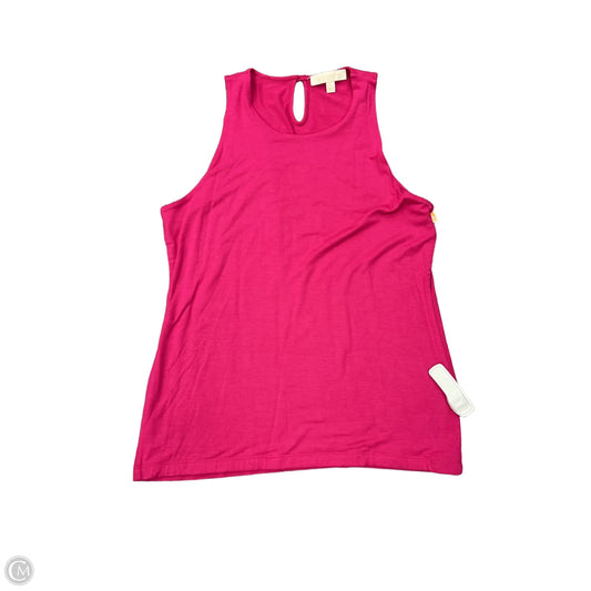 Top Sleeveless By Etcetra In Pink, Size: L