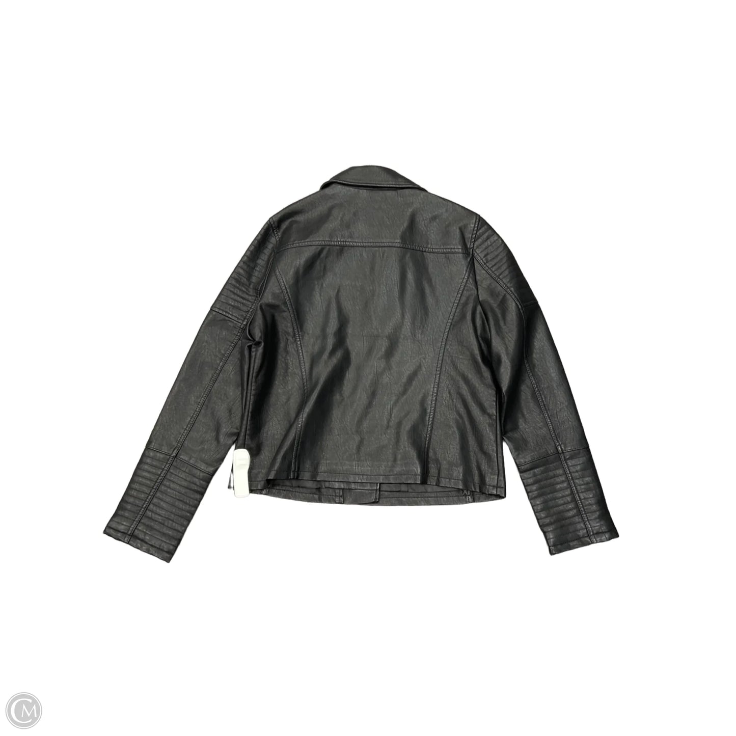 Jacket Moto By Top Shop In Black, Size: 12