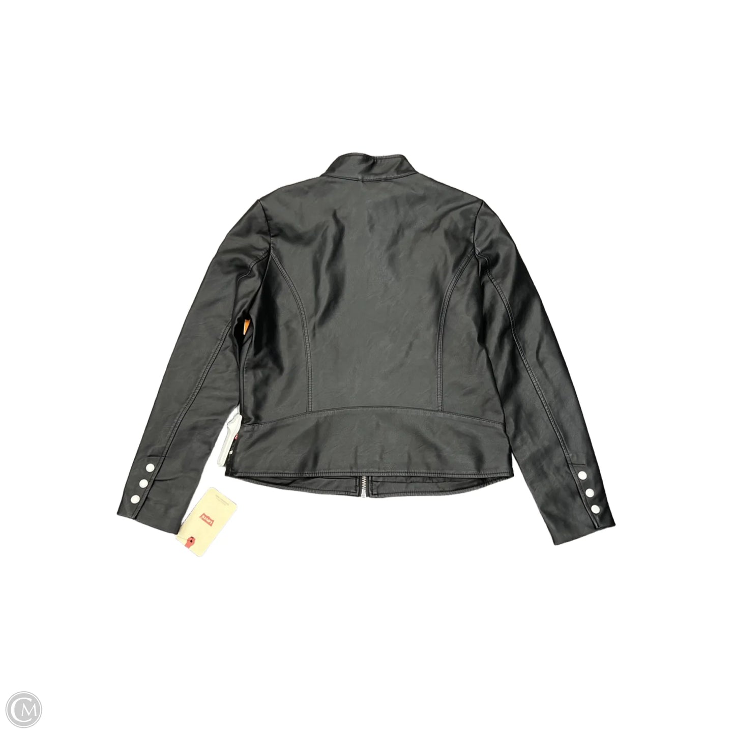 Jacket Moto By Levis In Black, Size: L