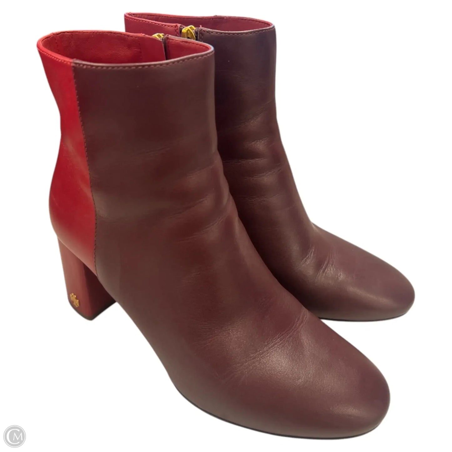 Boots Designer By Tory Burch In Red, Size: 7.5