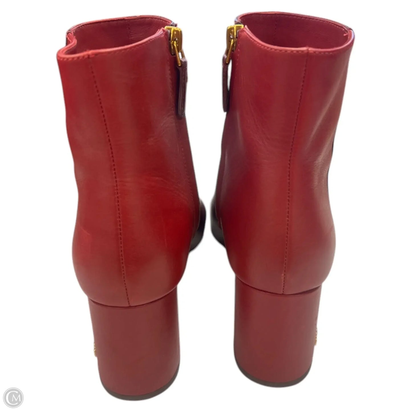 Boots Designer By Tory Burch In Red, Size: 7.5