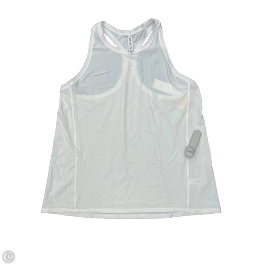 Athletic Tank Top By Athleta In White, Size: L