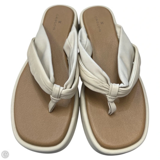 Sandals Flats By Caslon In Beige, Size: 8