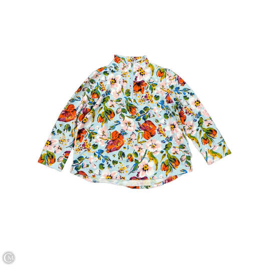 Top Long Sleeve By Vera Bradley In Floral Print, Size: Xl